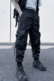 2025春季机能风伞兵工装裤男潮流宽松束脚休闲ins长裤K952P115，男装工装外套，星座101A-3