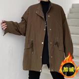 卡其加绒W197