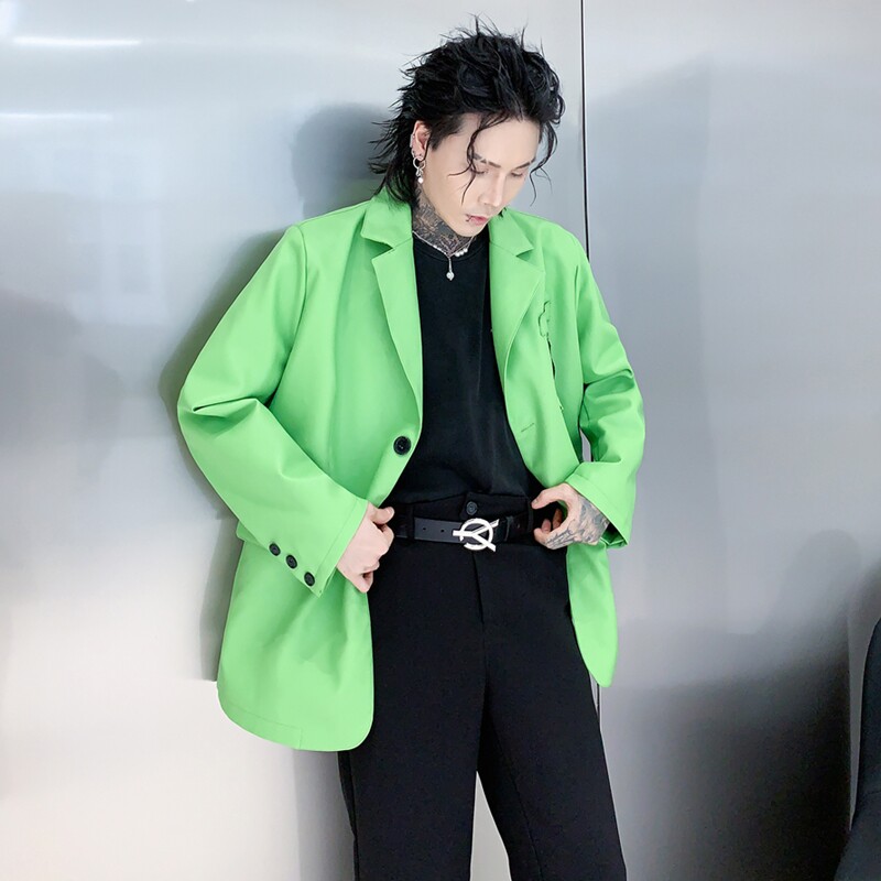 22秋冬小西装外套男高级韩版单西休闲男士宽松西服上衣XF19P125,男装西服套装,星座101A-3