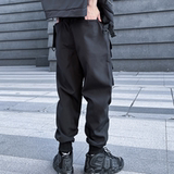 2025春机能风伞兵立体袋工装裤男潮流宽松束脚休闲长裤K937P115，男装工装外套，星座101A-3