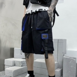 夏季男士工装短裤潮牌ins炸街宽松日系五分裤潮流直筒裤DK18P55，男装牛仔裤，星座101A-3