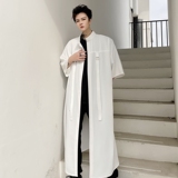 欧美走秀款夏季新款中袖衬衫男士潮流青年休闲五分袖衬衣C170P85，男装T恤，星座101A-3