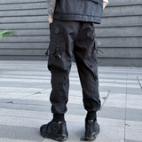 2025春季机能风伞兵工装裤男潮流宽松束脚休闲ins长裤K935P105，男装工装外套，星座101A-3