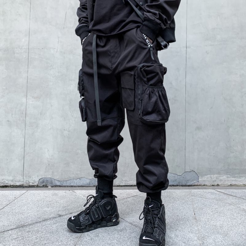 秋季机能风工装裤男潮流宽松束脚休闲百搭青少年长裤K921P115,男装工装外套,星座101A-3