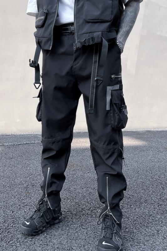 2025春季机能风伞兵工装裤男潮流束脚休闲百搭ins长裤K932P105,男装工装外套,星座101A-3