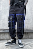 2025春夏休闲裤男机能风日系青春薄小脚裤潮工装裤子K855P65，男装工装外套，星座101A-3