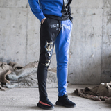 2025春夏潮男潮嘻哈舞台文艺演出欧美学院休闲运动裤K550P65，女装休闲裤，星座101A-3