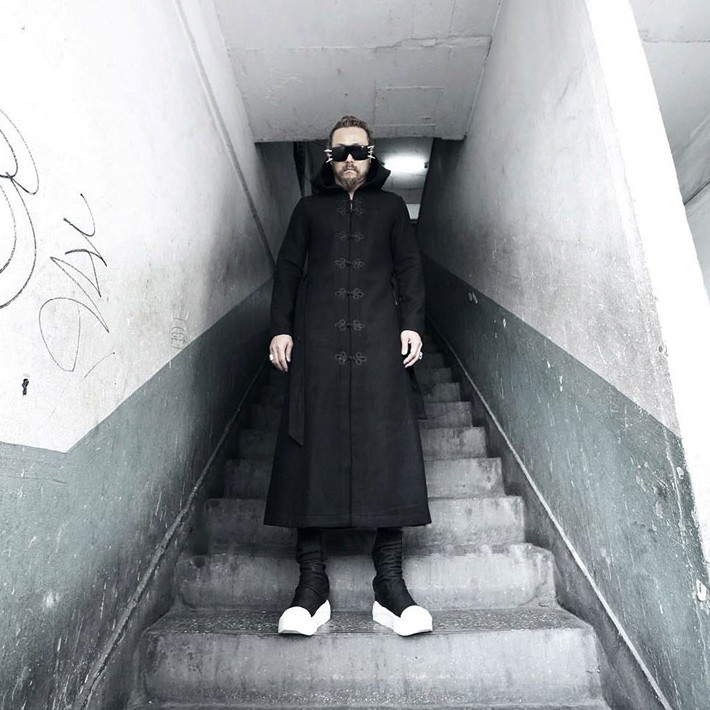 欧美潮男保暖外套男士长款大衣时尚男F91P155,男装棉衣,星座101A-3