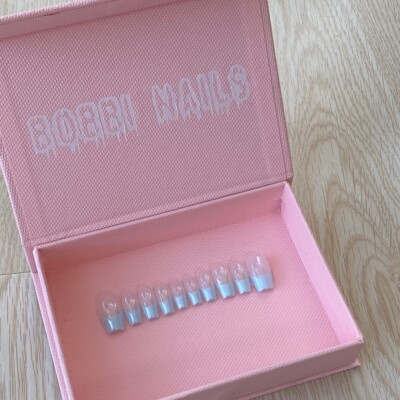 月光魔镜粉人鱼姬简约可拆卸甲