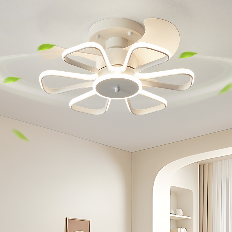 2025新款卧室风扇灯现代简约护眼