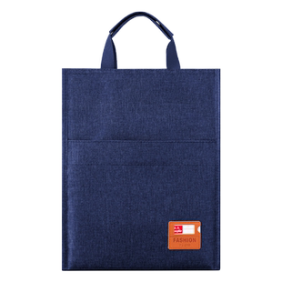 手提袋学生拎书袋牛津布学习补课包补习袋公文包帆布文件袋子档案结实耐用男款文件包加厚大容量美术袋定制