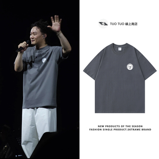 陈奕迅日本东京演唱会FNDS同款潮牌t恤eason周边应援宽松纯棉短袖