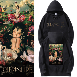 蔡依林2026演唱会PLEASURE同款周边连帽衫卫衣应援圆领外套上衣服