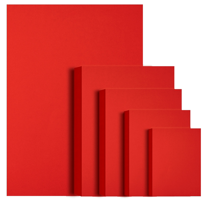 大张红色硬卡纸4KA4A3A5大红纸张