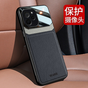 皮质外壳薄 全包男女情侣新款 适用华为畅享50Z手机壳防摔EVE AL00皮纹保护套畅享50Z硅胶软边创意镜头加高个性