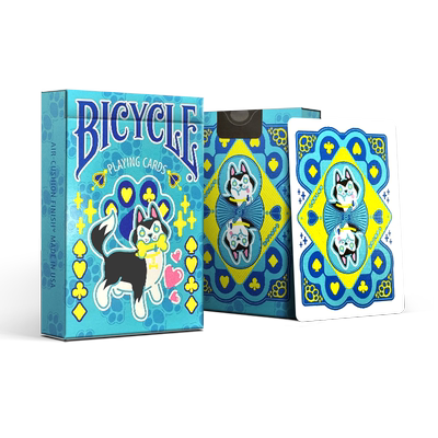 bicycle单车扑克牌主题艺术收藏花切纸牌猫猫狗狗卡牌