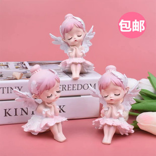 2022新款贝拉公主蛋糕摆件生日装饰公主女孩网红天使小仙女