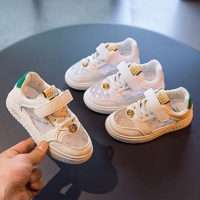 男女童板鞋春夏新款儿童网面休闲鞋