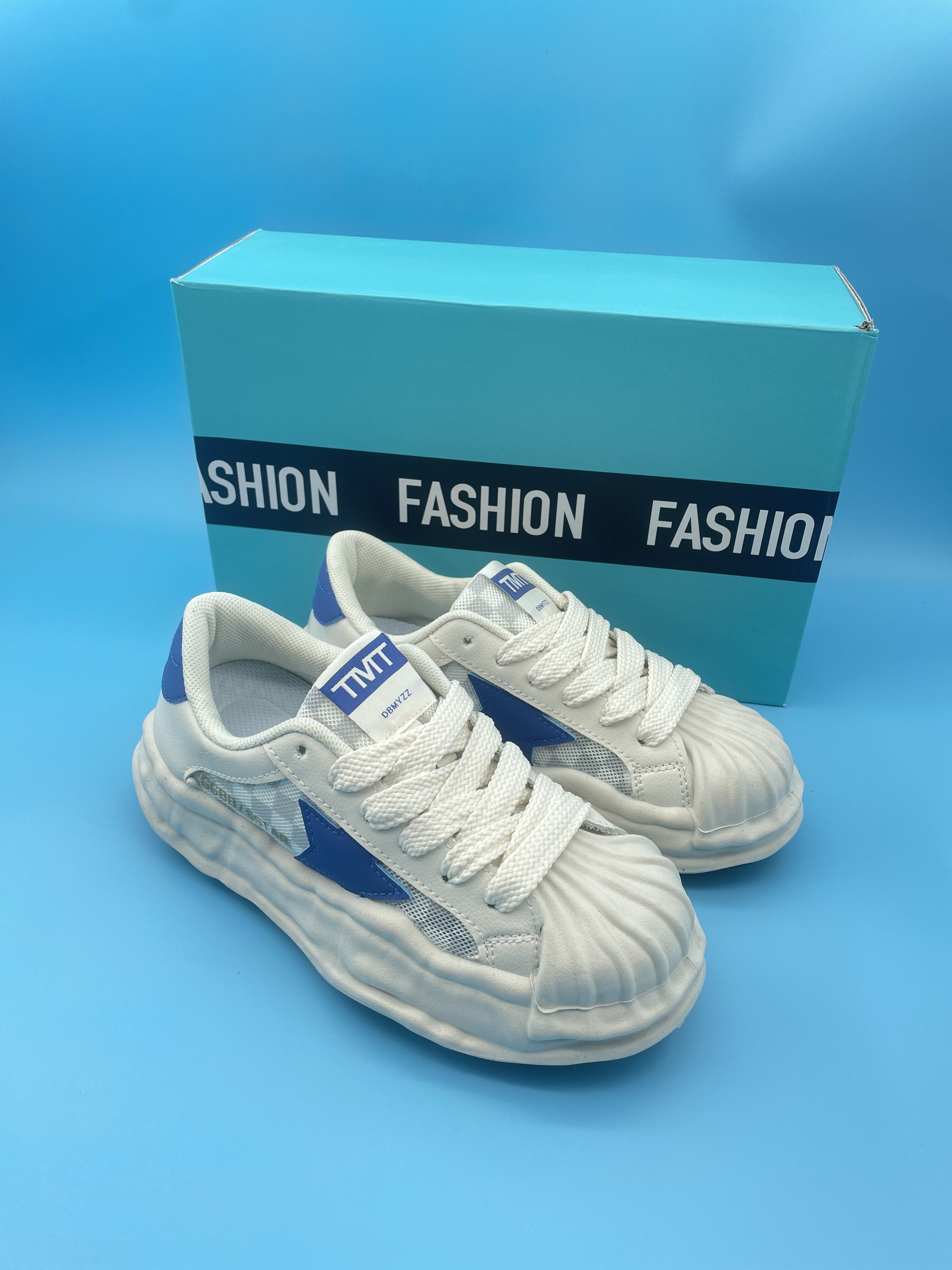 溶解鞋贝壳头女鞋侧面网面透气不臭脚时尚休闲鞋夏季款实物拍摄