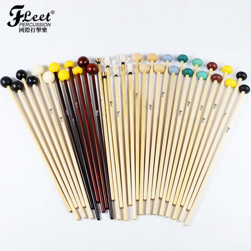 fleet木琴槌钟音打琴铝片琴锤橡胶头槌塑料马林巴锤钢片板琴鼓槌