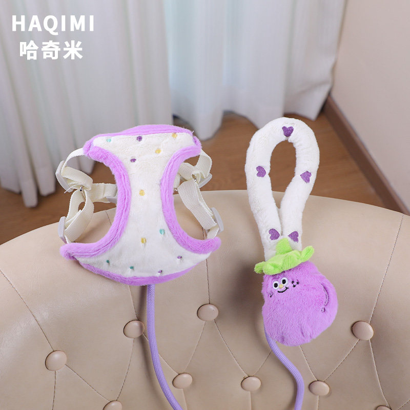 【加绒胸背把手】背心狗狗牵引绳