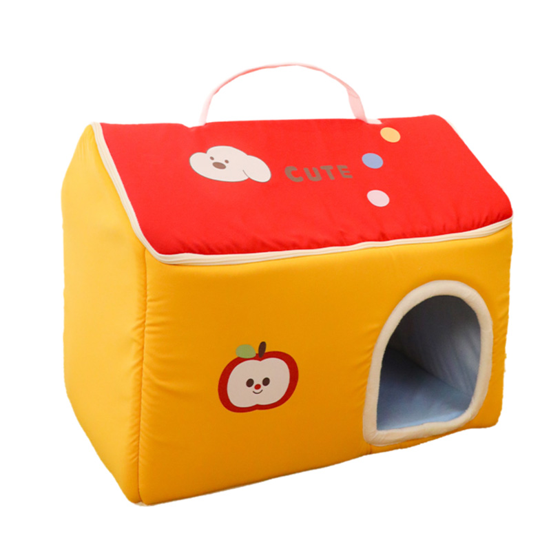 狗窝冬天保暖封闭式大号狗狗睡窝防水面料防风御寒可拆洗猫窝阳台