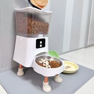 智能喂食器增高脚猫碗加高支架宠物狗饭盆垫高猫咪狗狗喝水增高用