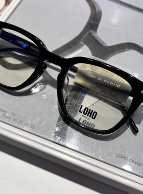 loho乐活光学眼镜架近视眼镜框男女商场同款lh49001-c01/c11眼镜