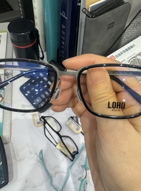 loho乐活光学眼镜架近视眼镜框男女商场同款07127-c02正品眼镜