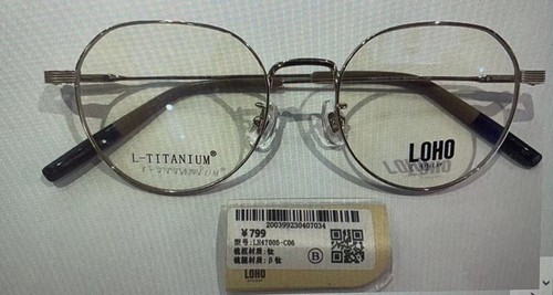 loho乐活光学眼镜架近视眼镜框男女商场同款lh47005-c06/c03代购
