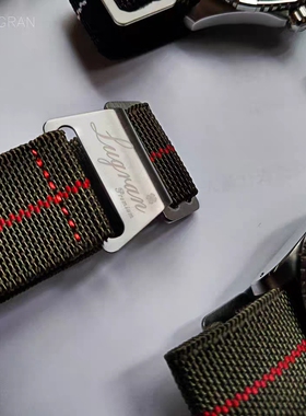 对标MN 进化版降落伞表带伞表带20/21/22mm弹性尼龙Nato表带