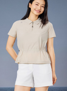 Rapido雳霹道2025年夏女士O系列户外休闲T恤短袖POLO衫CP4342O35