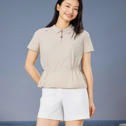Rapido雳霹道2025年夏女士O系列户外休闲T恤短袖POLO衫CP4342O35