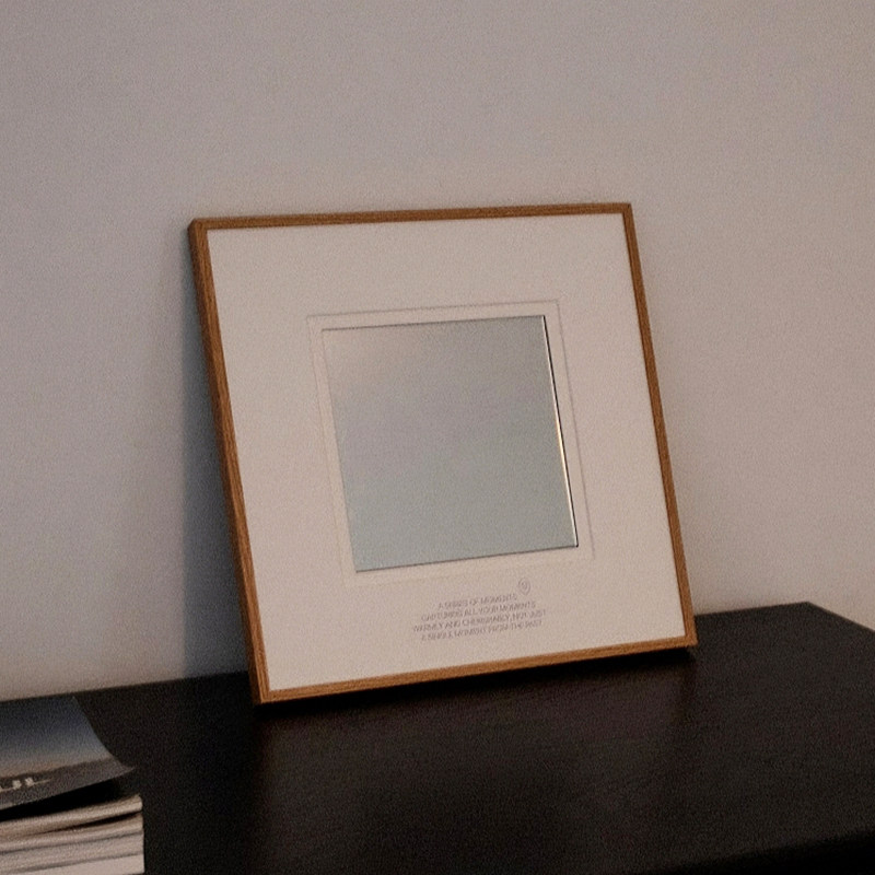 极简壁挂镜子墙面装饰画