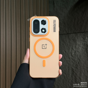 新款 2简约轻薄硬壳ace5至尊版 13磁吸ace5pro超薄肤感13t散热12高级感ace3 适用一加15手机壳ace6磨砂半透明1