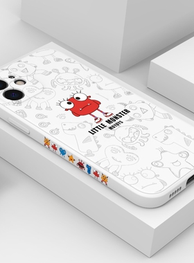 小怪兽适用苹果11手机壳新款iphone11promax套ins风网红苹果11pro潮牌男女款苹果11 por max摄像头全包防摔版