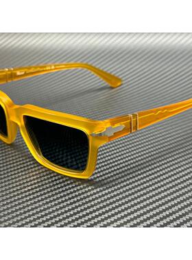 Persol PO3363S男太阳眼镜204 S3 Miele黄色蓝色偏光中性