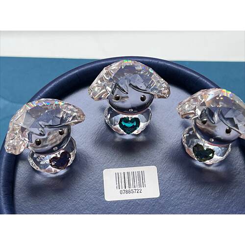 SWAROVSKI施华洛世奇Birthstone Angels Lilac Peridot box