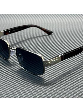 Persol PO1022S男太阳眼镜515 S3灰色蓝色渐变偏光男士58