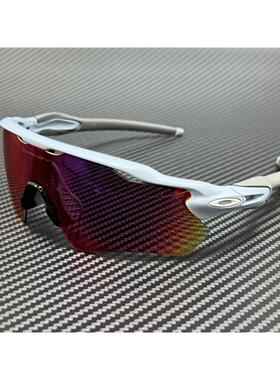 Oakley奥克利OO9208 E7磨砂浅蓝色Road中性65 mm太阳眼镜