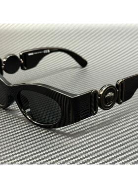 黑色VERSACE范思哲VE4480U 536087灰女士51 mm太阳眼镜