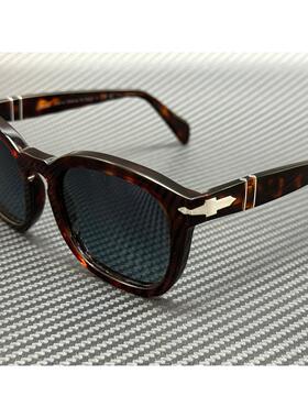 Persol PO0082S 24 S3棕色棕色蓝色偏光中性54 mm太阳眼镜