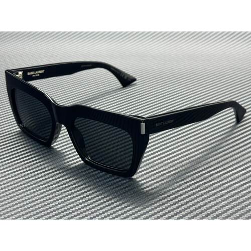 黑色SAINT LAURENT圣罗兰SL 810 001中性55 mm中号太阳眼镜
