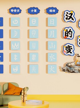 幼儿园班级布置教室班级文化墙贴