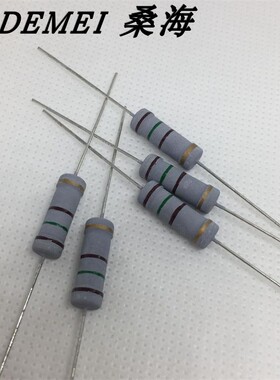 3W150R 3瓦 150欧 金属氧化膜电阻器 色环电阻 棕色绿色棕色金色