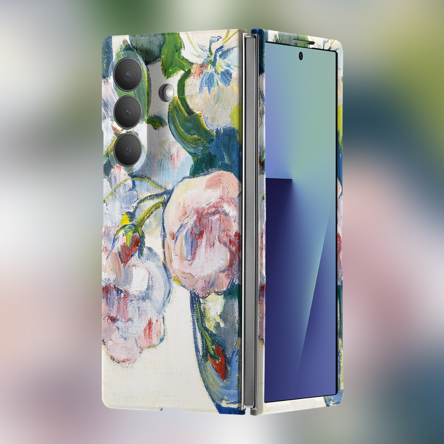 适用华为三星折叠屏强磁夜光小众