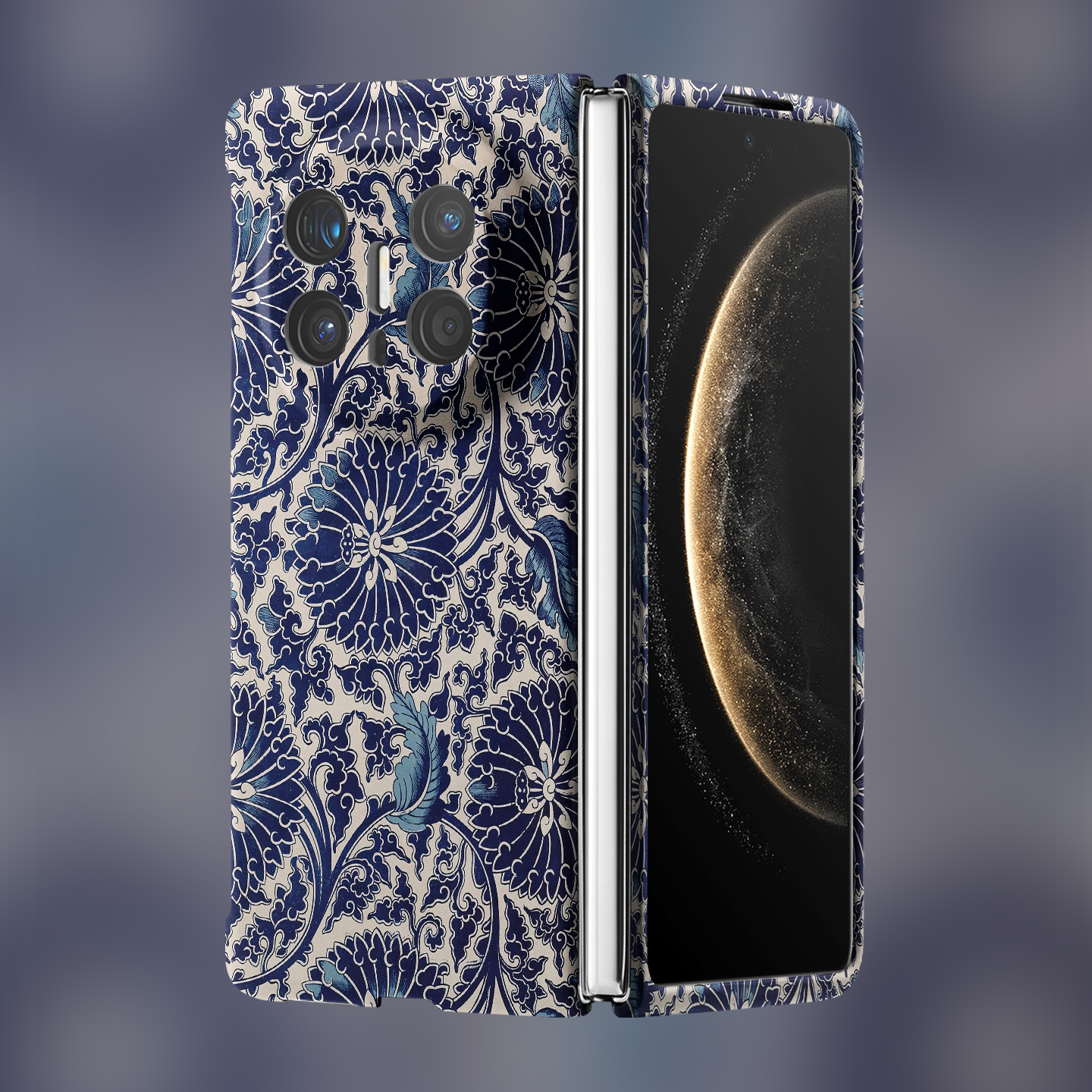 适用华为折叠屏强磁夜光小众