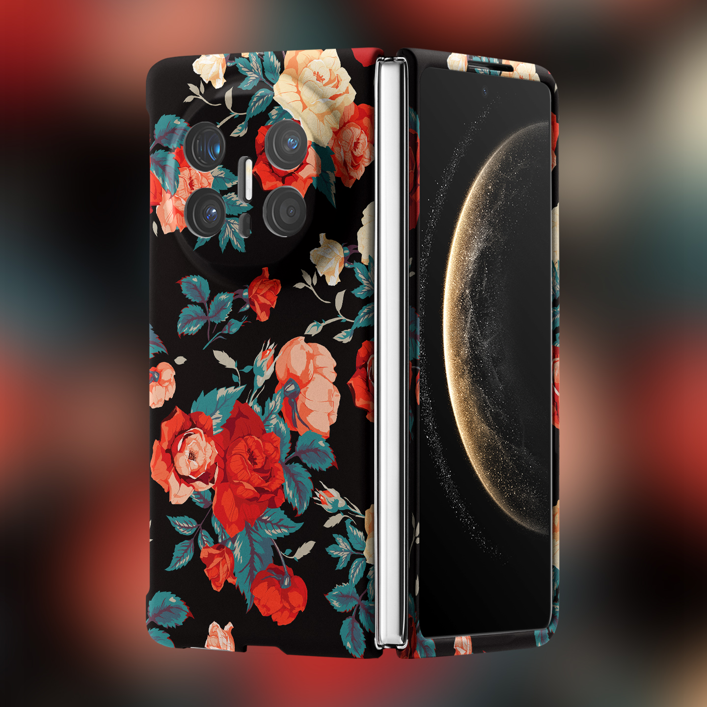 适用华为折叠屏强磁夜光小众