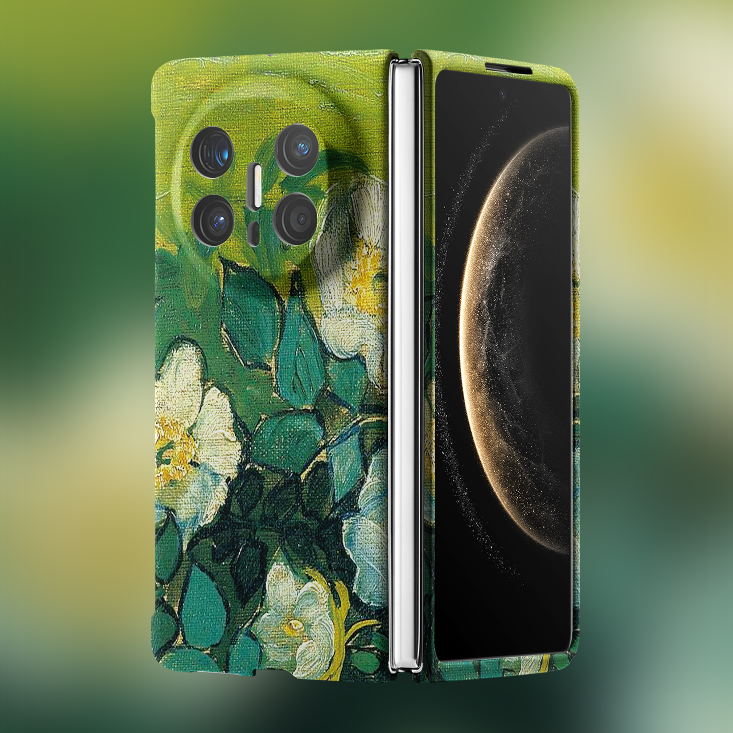 适用华为折叠屏强磁夜光小众