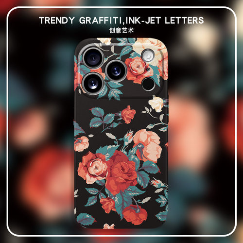 适用苹果17艺术保护壳全包防摔